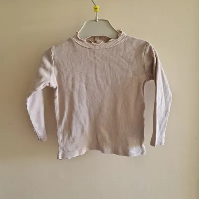 18 mois haut manches longues rose clair